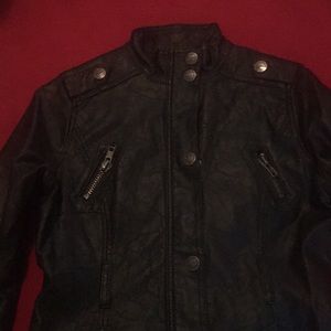 Joujou faux leather jacket